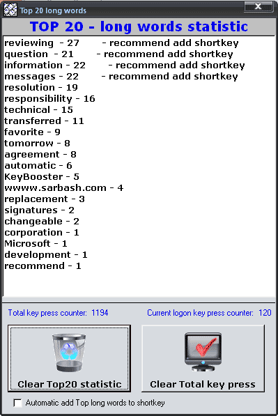 KeyBoard Booster KeyBooster Automatic Replacement Text In Any Program 